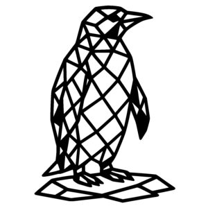 Geometric Penguin Stand