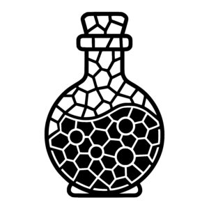 Mosaic Potion Vessel