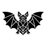 Geometric Bat Wings