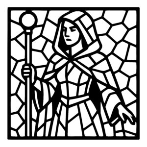 Commanding Mage Figure