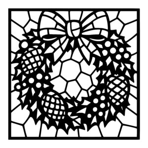 Pinecone Holiday Wreath