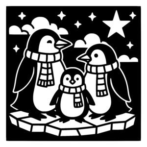 Penguin Starry Gathering