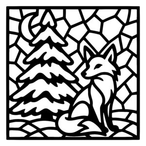 Crescent Moon Fox