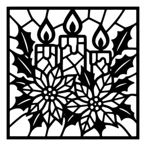 Triangular Candle Celebration