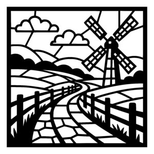 Serene Rural Pathway