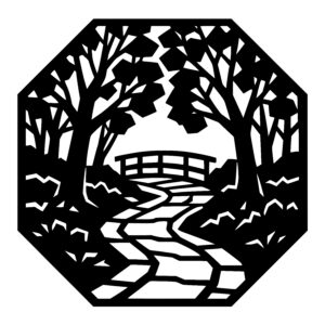Serene Stream Crossing