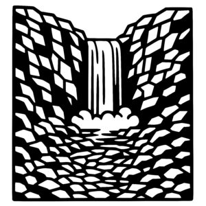 Mighty Waterfall View