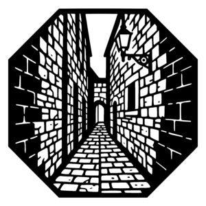 Hidden Cobblestone Alley