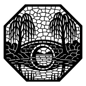 Serene Willow Waters