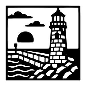 Rocky Shore Lighthouse