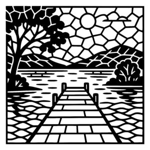 Pier by the Lake