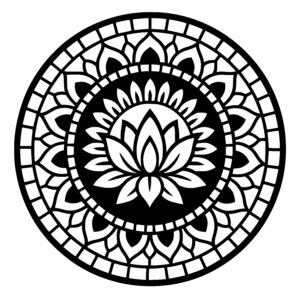 Lotus Mandala Circle