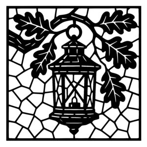 Oak Leaf Lantern