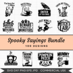 Spooky Sayings Bundle