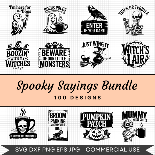 Spooky Sayings Bundle