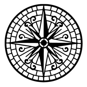 Ornate Compass Star