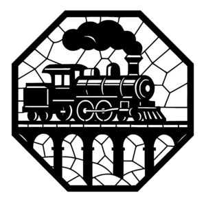 Steam Locomotive Crossing