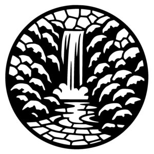 Tranquil Waterfall Scenery