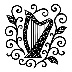 Harp in Natures Frame