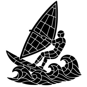 Windsurfer in Action