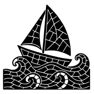 Windy Ocean Sailing