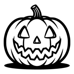 Playful Pumpkin Face