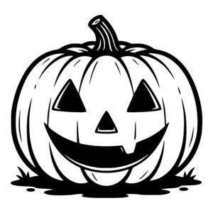 Gleeful Pumpkin Face