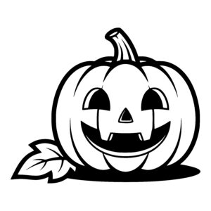 Playful Pumpkin Face