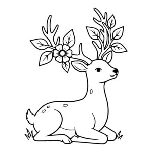Calm Meadow Stag