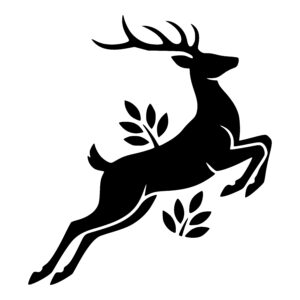 Majestic Deer Bound