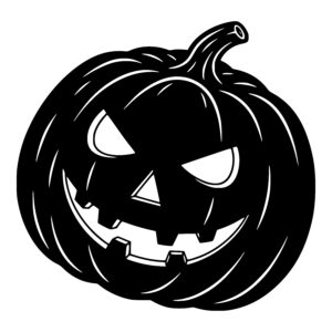 Menacing Halloween Pumpkin