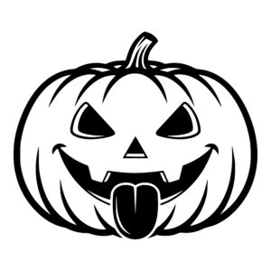 Mischievous Pumpkin Face