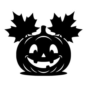Autumns Friendly Pumpkin