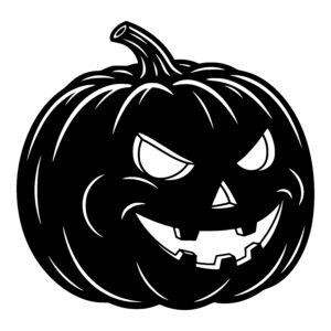 Frightening Carved Pumpkin