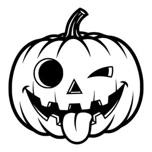 Mischievous Pumpkin Face