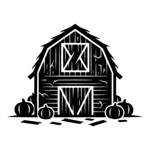 Weathered Barn Entrance