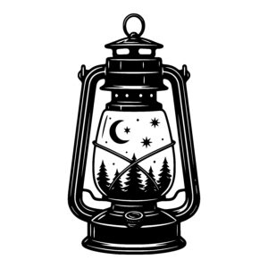 Forest Night Lantern