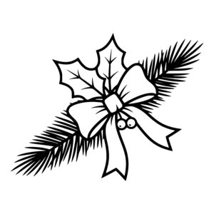 Evergreen Holiday Bow