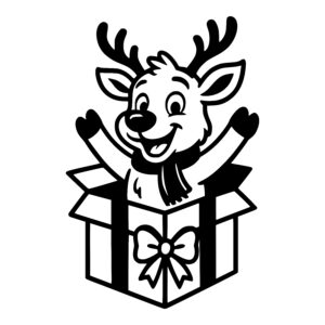 Reindeer Gift Surprise