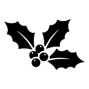 Holly Leaf Trio