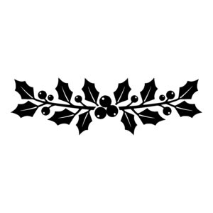 Festive Holly Arrangement