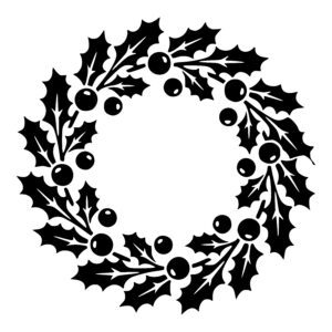 Holly Unity Wreath