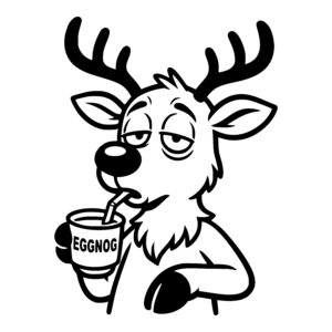 Chillin Reindeer Time