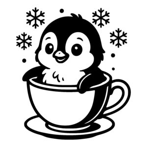 Penguin’s Cozy Cup