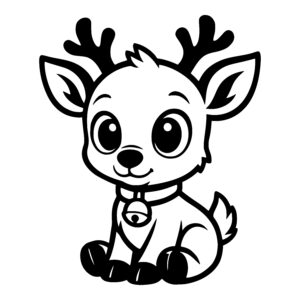 Playful Reindeer Buddy