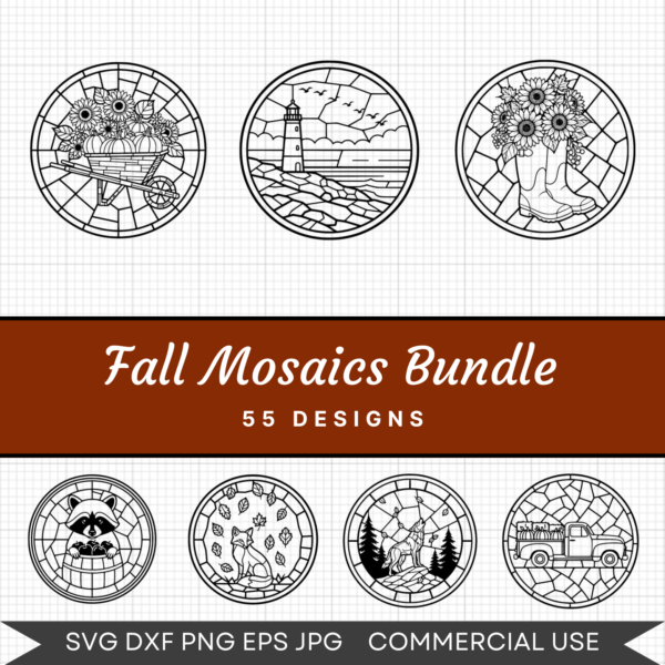 Fall Mosaics – Bundle